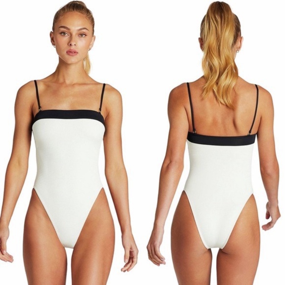 EUC Vitamin A Dea High-Cut One-Piece Swimsuit